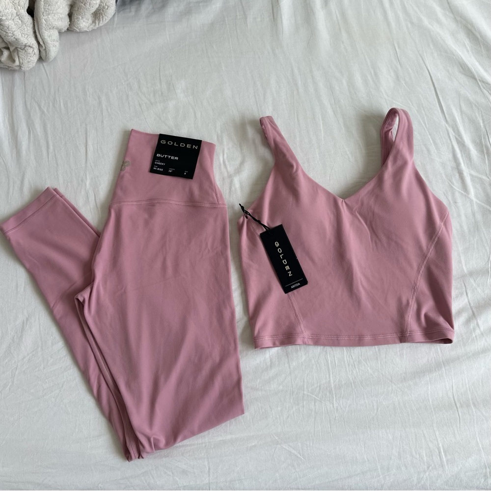 ARITZIA Tart Pink Activewear Set